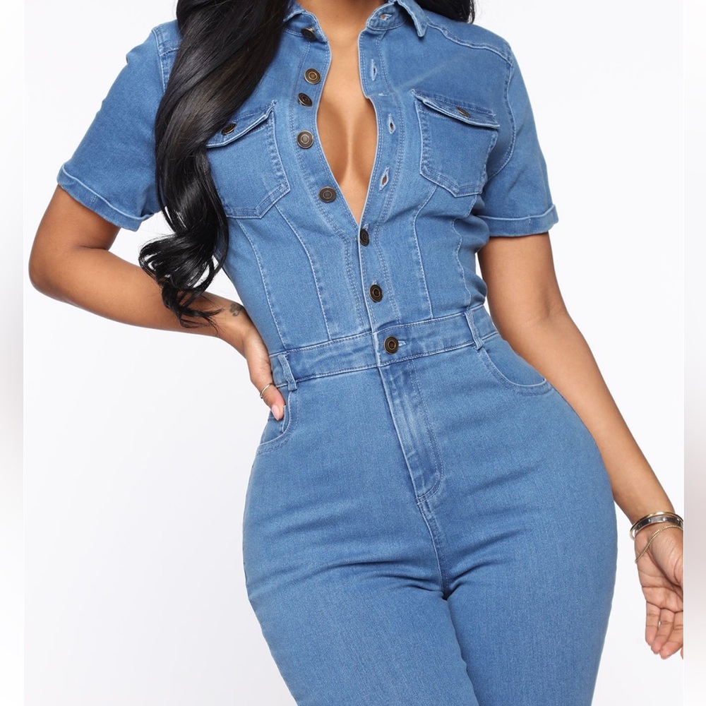 Denim Jumpsuit